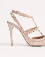 Valentino Patent Rockstud Caged Pump 100Mm - Image 2